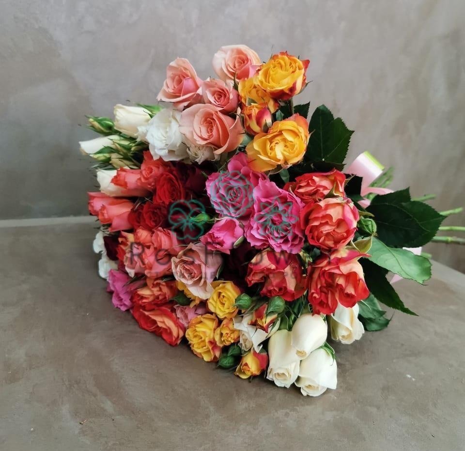 Букет цветов из: Розы в Костино