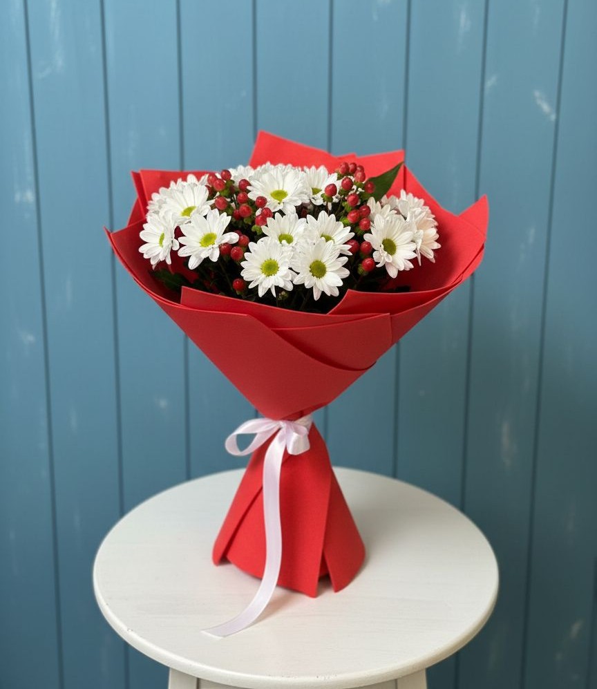 Букет цветов из: Хризантемы в Костино