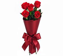 Букет 5 Красных роз Эдлесс Лав в Костино
