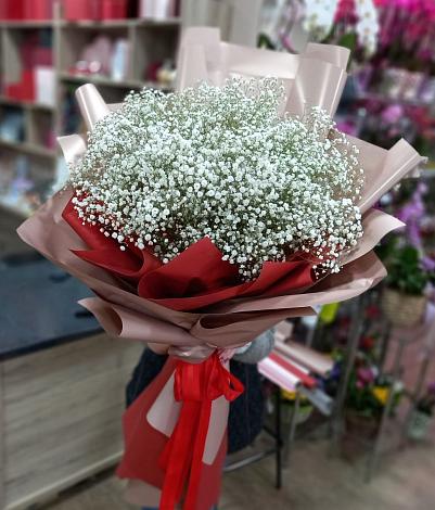 Букет цветов из: Гипсофила в Костино