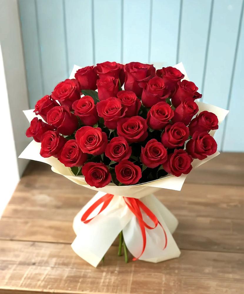 Букет 29 Красных роз в Костино