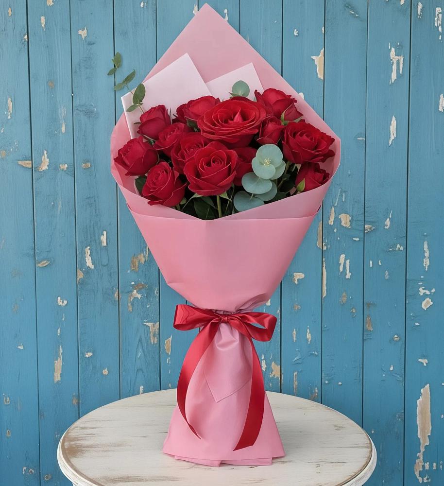 Букет цветов из: Розы в Костино