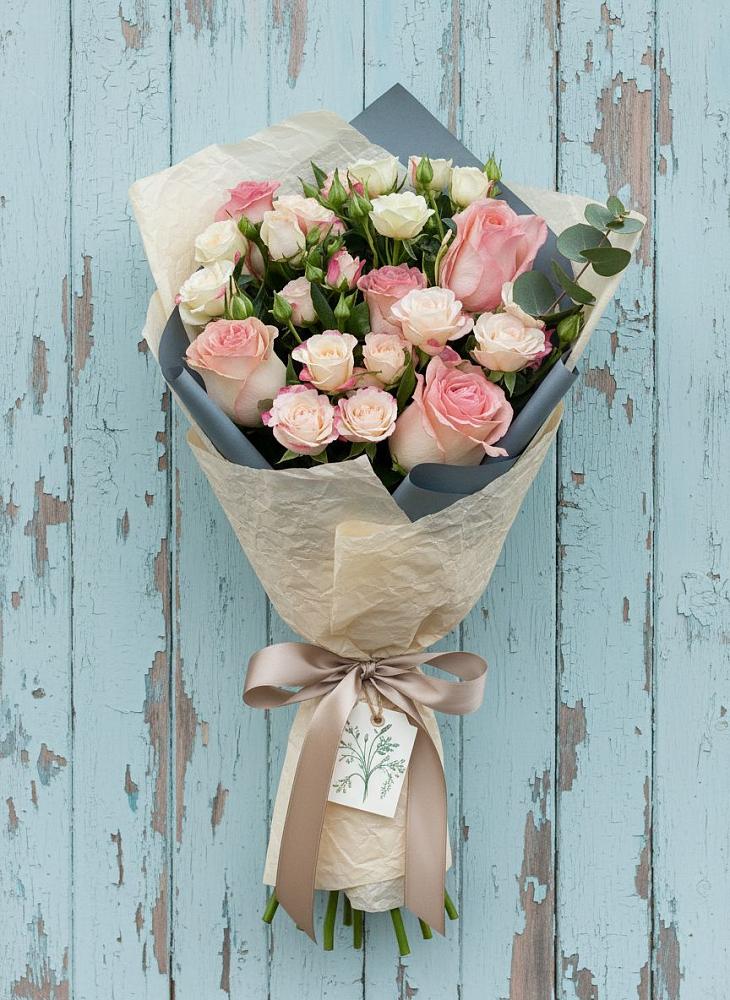 Букет цветов из: Розы в Костино