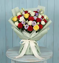 Букет цветов из:  Розы в Костино