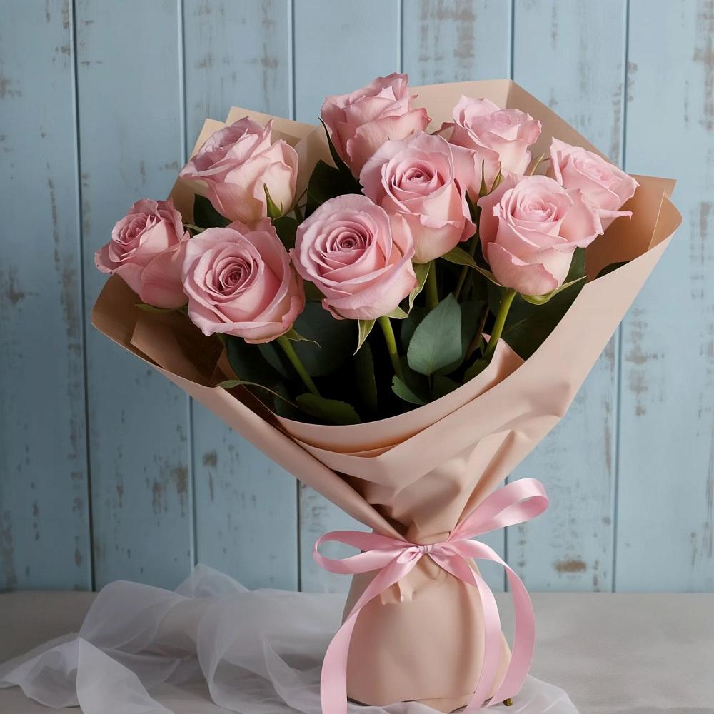 Букет цветов из: Розы в Костино