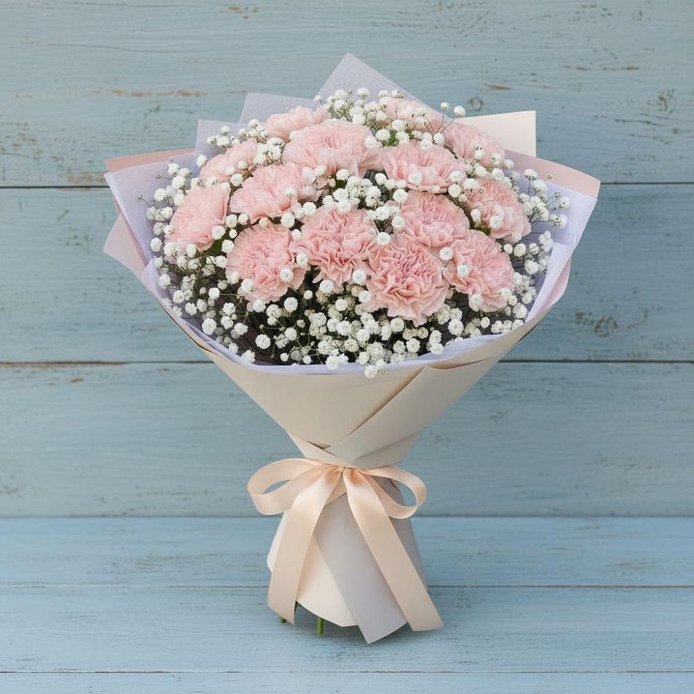 Букет цветов из: Гвоздики в Костино