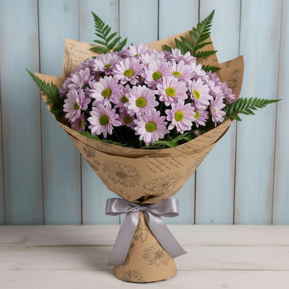 Букет цветов из: Хризантемы в Костино