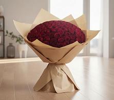 Букет 101 Красная роза в Костино