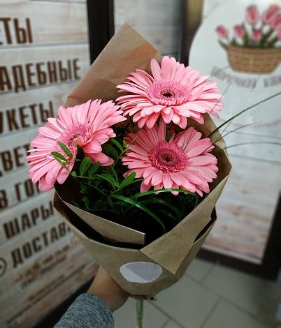 Букет цветов из: Герберы в Костино