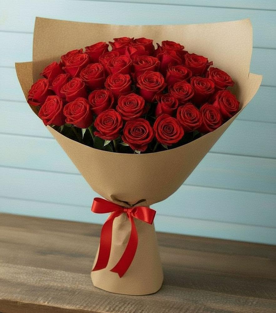 Букет Красные розы Милано в Костино