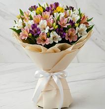 Букет цветов из:  Альстромерии в Костино