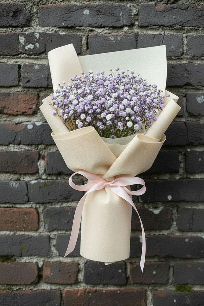 Букет цветов из: Гипсофила в Костино