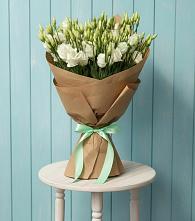 Букет цветов из:  Лизиантусы в Костино