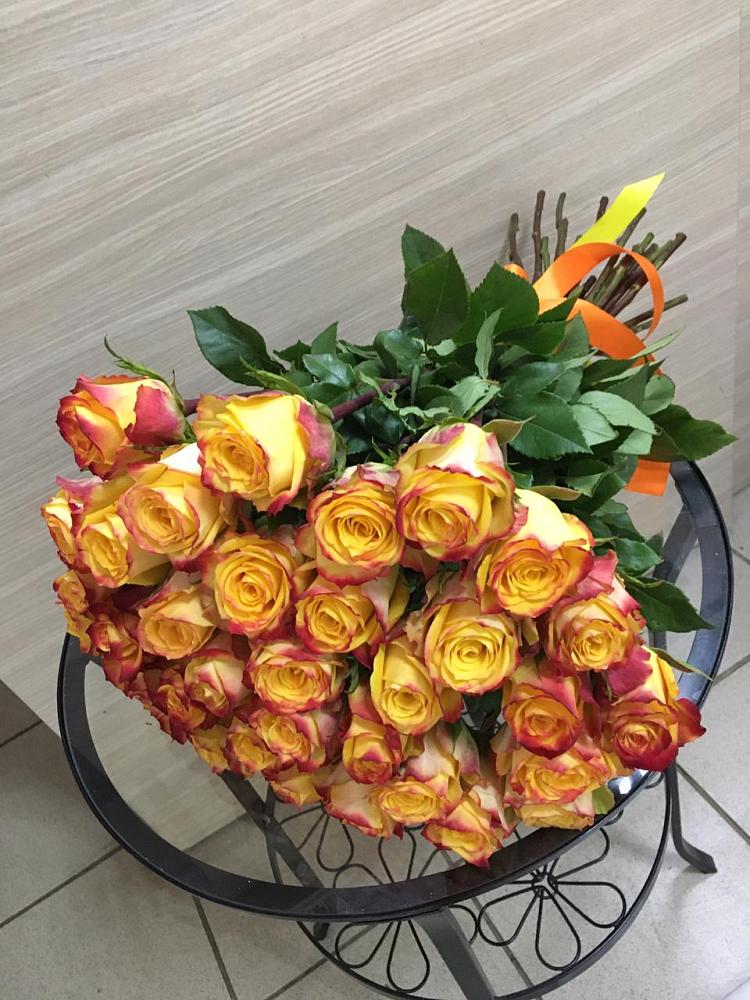 Букет Желтые розы в Костино