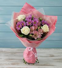 Букет цветов из:  Герберы в Костино