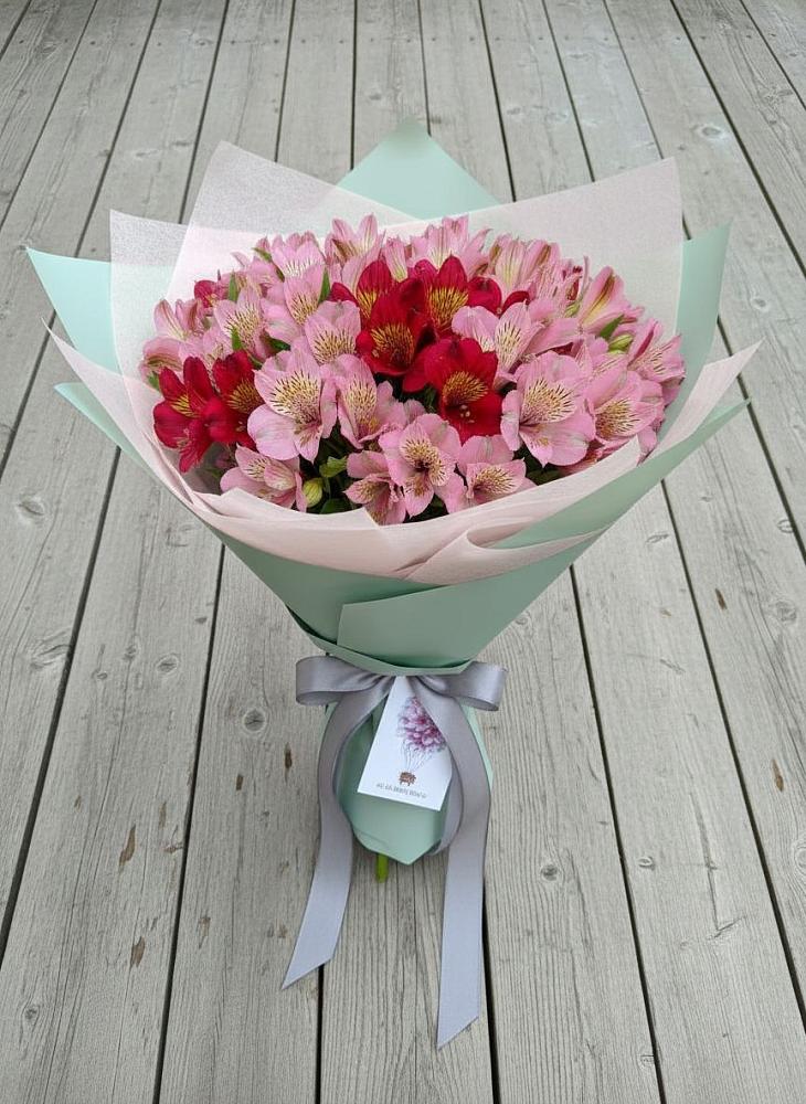 Букет цветов из: Альстромерии в Костино