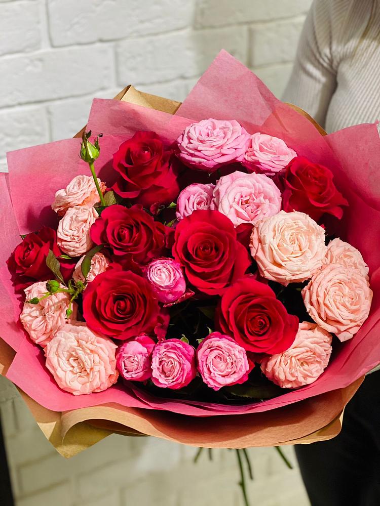 Букет цветов из: Розы в Костино