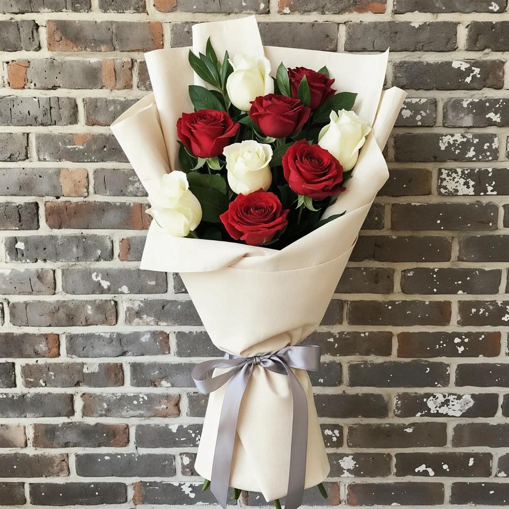 Букет цветов из: Розы в Костино