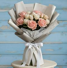 Букет цветов из:  Розы в Костино
