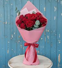 Букет цветов из:  Розы в Костино