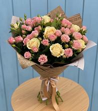 Букет цветов из:  Розы в Костино