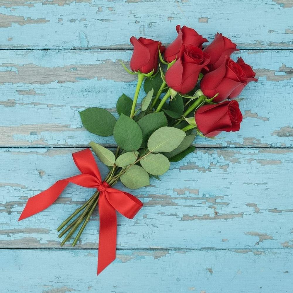 Букет Красные розы в Костино