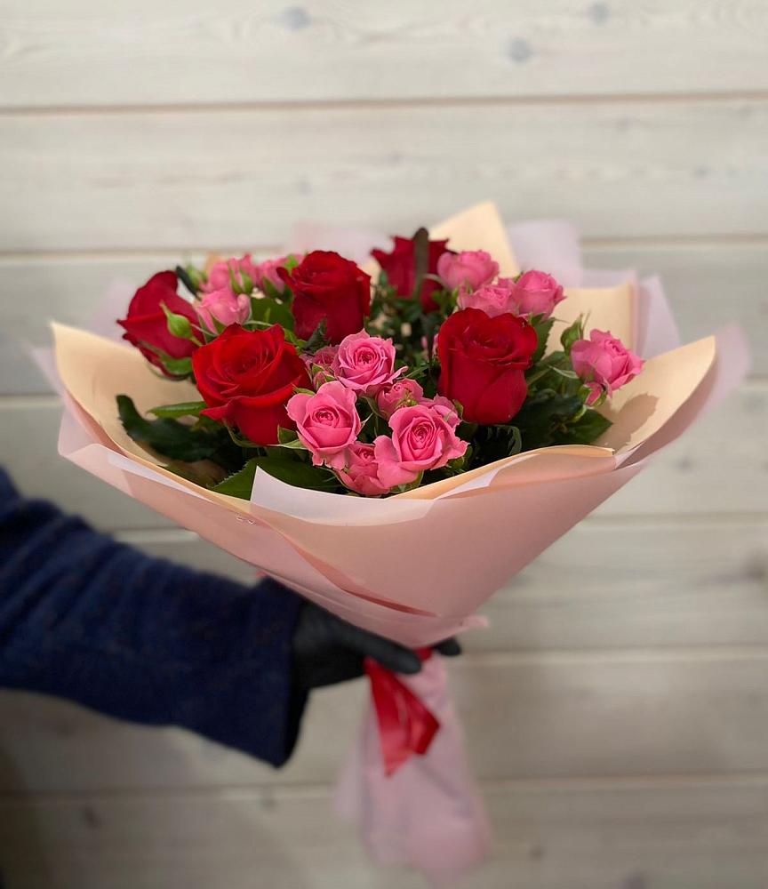 Букет цветов из: Розы в Костино
