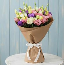 Букет цветов из:  Лизиантусы в Костино